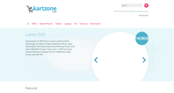 Desktop Screenshot of ekartzone.com