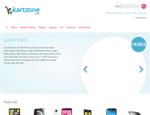 Tablet Screenshot of ekartzone.com
